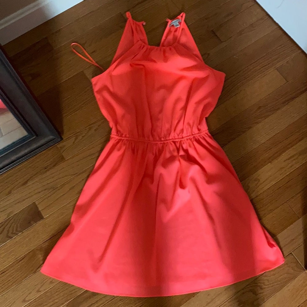 American Eagle size S high neck halter dress